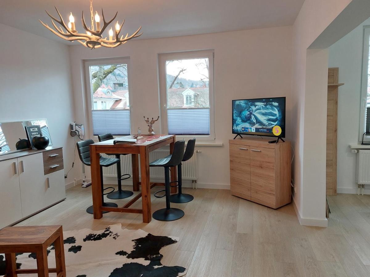 Ferienwohnung Am Jungbrunnen 2 バート・ハルツブルク エクステリア 写真